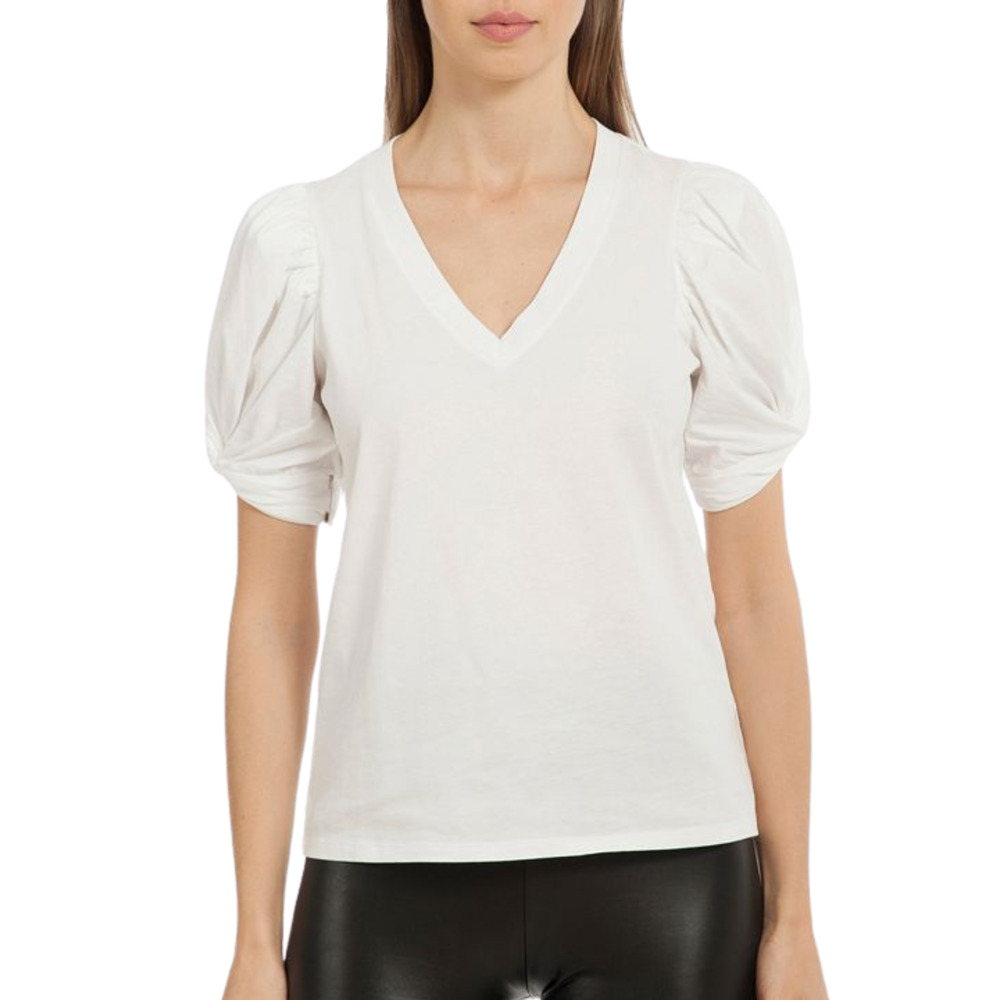 AVEC LES FILLES V-neck Tee Shirt